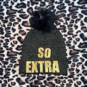 “So Extra” Mcbling Beanie
🖤✨👑